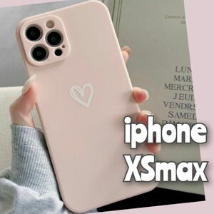 iPhoneXSmax iPhoneケース iphoneカバー ピンク ハート おしゃれ かわいい ラブリーハート 大人気