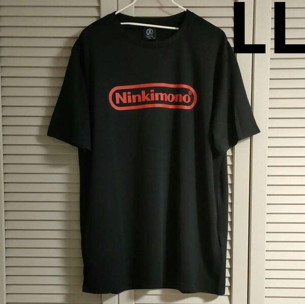 人気者 面白いデザイン メッシュ 半袖 Tシャツ ブラック 黒 メンズ LL XL
