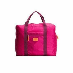キャリーオンバッグ 旅行 ボストンバッグ 旅行バッグ 折りたたみ トラベルバッグ シンプル 大容量 便利 トラベル トートバッグ ピンク