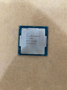 ■ジャンク品■Intel　Core i7-7700K CPU 動作未確認 C552