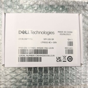 【新品】DELL Technologies SFP-10G-SR SFP+ 10GbE 光トランシーバ