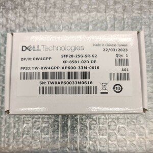 【新品】DELL Technologies SFP28-25G-SR-G2 SFP+ 25GbE 光トランシーバ