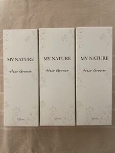 MY NATURE マイナチュレ女性用 無添加育毛剤120ml 3本