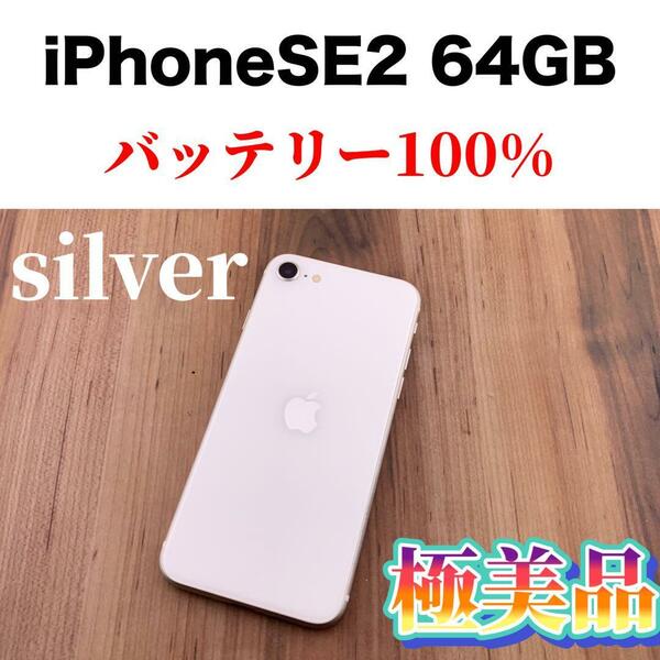4iPhone SE 第2世代(SE2)ホワイト 64GB SIMフリー本体