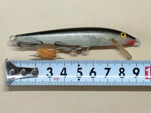 ルアー RAPALA ORIGINAL FLOATER ラパラ オリジナルフローティング F9 [黒銀] ※アルミ箔劣化あり