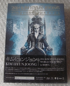  Kim *hyon Jun Blue-ray #2014 KIM HYUN JOONG WORLD TOUR * fantasy " in SEOUL [Blu-Ray]( the first times limitation record )