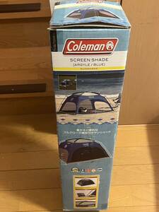 【Coleman・SCREEN SHADE ARGYLE/BLUE】コールマン テント キャンプ アウトドア用品 キャンプ用品 アウトドア 