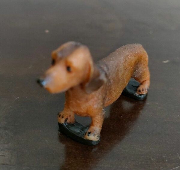 新品 ミニチュアダックスフンド デビフ デビフペット 犬 フィギュア 置物 インテリア 