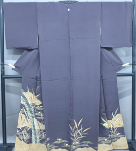 { Kyoto one shining .}[ kimono ] color tomesode heaven . take . writing sama collar ratio wing visit wear tailoring one . length approximately 164.5cm sleeve length approximately 69cm 24Z-1464