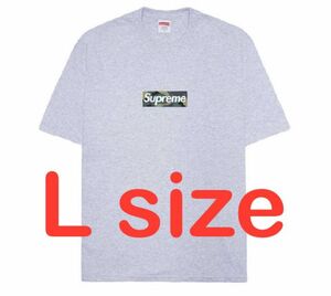 【Grey／L】Supreme Box Logo Tee ボックスロゴ Tシャツ