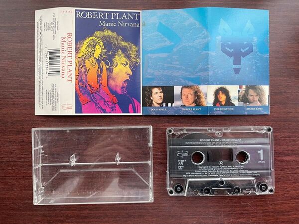 ROBERT PLANT Manic Nirvama ロバート プラント カセットテープ 音楽テープ