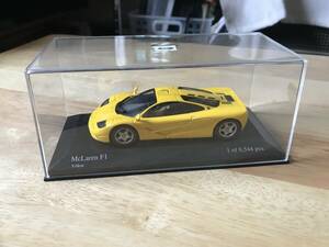 Minichamps Mclaren F1 Yellow 1/43