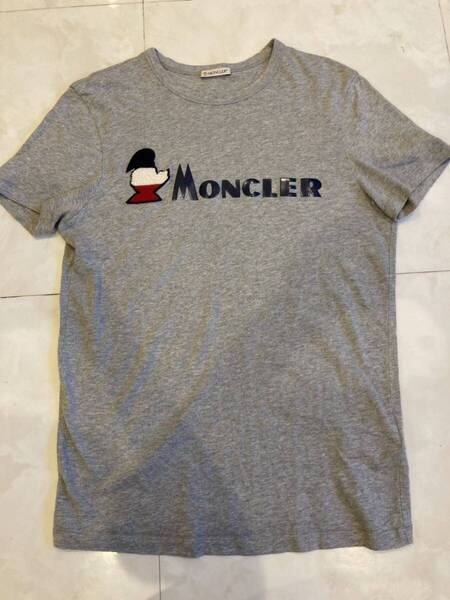 サイズM】モンクレール MONCLER 半袖Tシャツ グレー