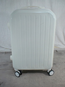 5778　白 軽量　ダイヤル　スーツケース　キャリケース　旅行用　ビジネストラベルバック