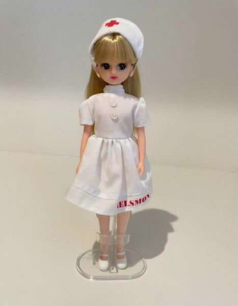 非売品　 リカちゃん 人形　 ドール　本体　ナース　メルスモン製薬　 着せ替え人形 TAKARA