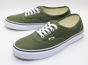 USA 企画 新品 VANS バンズ 27cm オーセンティック AUTHENTIC オリーブ グリーン 緑 ビンテージ 靴 シューズ ☆9c111