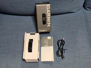 [ used beautiful goods ]GARMIN vivosmart5 Black S/M size 