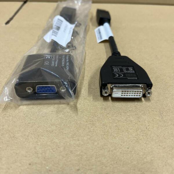 ディスプレイポート変換ケーブル DisplayPort - Single-Link DVI-D VGA