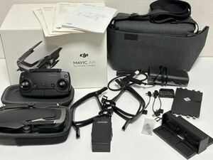 【美品 良品】 DJI mavic air マビックエアー ブラックセット バッテリー1本 フライモアコンボの備品付き　ドローン 送料無料 DIPS未登録