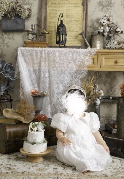 女の子 ドレス パフスリーブ ワンピース 結婚式 誕生日 記念日 フォーマル