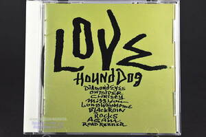 旧規格盤☆ HOUND DOG LOVE / ハウンド・ドッグ ラヴ ■10曲 CD アルバム ♪DIAMOND EYES,ROCKS（アニメ NARUTO -ナルト-OP）32DH-585 美盤