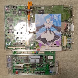 [1 jpy start!] pachinko apparatus for large capital technical research institute . dono frame Re: Zero from beginning . unusual world life M06 main * sub basis board 