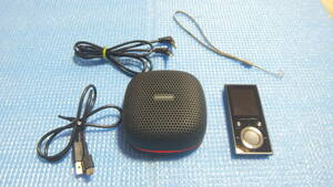 即決 送料480円～ GREEN HOUSE グリーンハウス MP3プレーヤー ブラック GH-KANABT16-BK Bluetooth 再生 SP-S10BT スピーカーセット