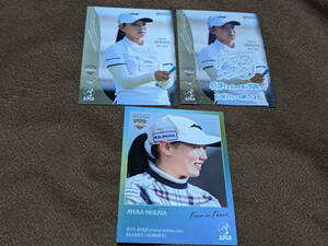 ＜村田歩香＞エポック社女子ゴルフJLPGA2024 ROOKIES＆WNNERS レギュラー＆パラレル＆インサート3種セット　RC