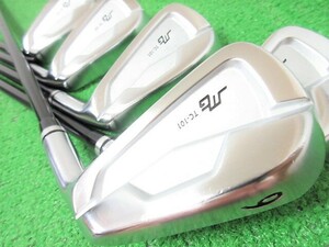 三浦技研◆◆ TC-101 アイアン 5本 #6-Pw DG105(S200) ◆◆ミウラ MIURA ゴルフクラブ CX49