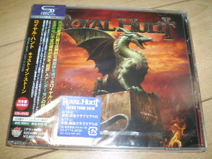 ○国内新品(SHM-CD+DVD)！ロイヤル・ハントRoyal Hunt /Cast in Stone*ハードロックAORメロハーGLAM/SLEAZY/HAIRヘアメタルLAメタルSLEAZE