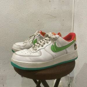 AIR FORCE 1 LOW '07 "SBY COLLECTON WHITE" CQ7506-146 （ホワイト/グリーン/オレンジ/ティ－ル）