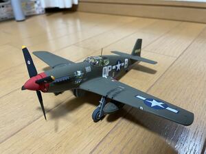 1/48 P-51Bマスタング WW2米軍 戦闘機プラモデル完成品