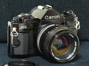 Canon A-1 FD50mmF1.4S.S.C 標準レンズセット【Working product 動作確認済】