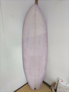 サーフボード 5`4 ティント薄い紫