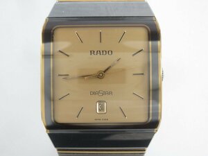 !RADO DIASTAR Rado Diastar мужские наручные часы кварц 129.0266.3!USED товар 