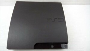 ♪SONY PlayStation3/PS3 本体のみ チャコール・ブラック CECH-3000B♪中古ジャンク品 T