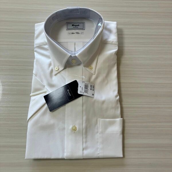 ワイシャツ 形態安定 白　半袖