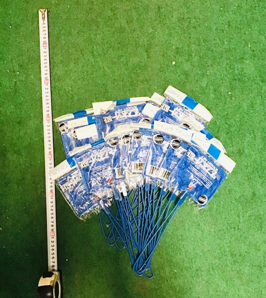 20本セット タフネット M 荒目 ⑥264 全長:約33cm ネット部:約横13×縦10cm 補強素材を使用水の抵抗に負けずすくい易い 4972866000264