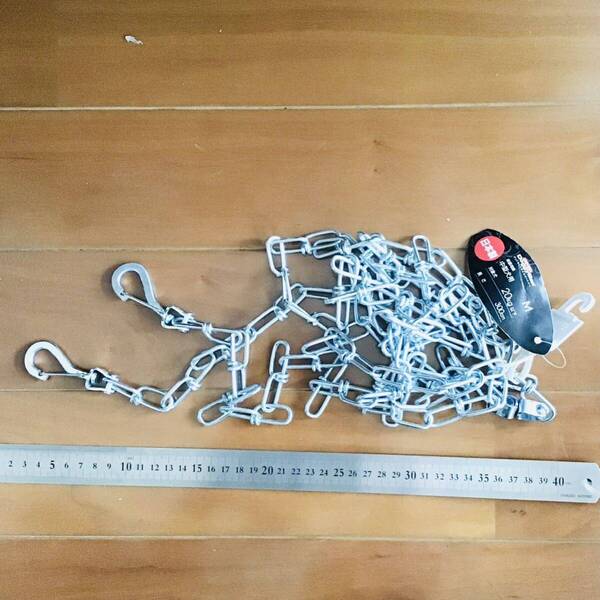中型犬用 ロング ビクターチェーン 3.0mm×3m ①145 体重20kgまで ドギーマン 4976555908145