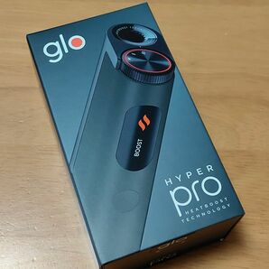 新品未使用 glo hyper pro オブシディアンブラック グローハイパープロ 加熱式タバコ スターターキット 喫煙