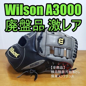 Wilson 日本製 A3000 G4 EXOTech 内野用 硬式グローブ