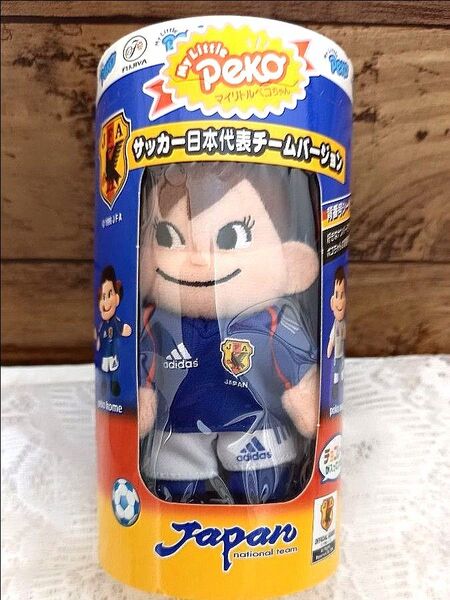 マイリトルペコちゃんサッカー日本代表チームバージョン POKOホームマスコット