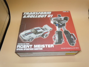 未開封・未使用　TRANSFORM & ROLLOUT TR-01 AGENT MEISTER マイスター ジャズ 風 トランスフォーマー MP