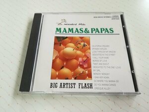 BIG ARTIST FLASH - MAMAS & PAPAS ママス&パパス GREATEST HITS 国内盤 CD 89年盤　　4-0223