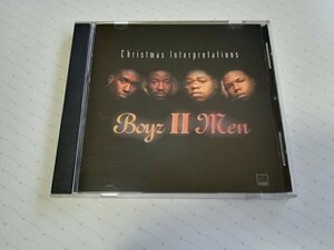 BOYZ II MEN 「Christmas Interpretations」 輸入盤 CD 93年盤　　2-0317