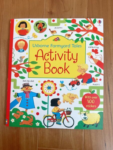 Usborne Farmyard Tales Activity Book英語絵本
