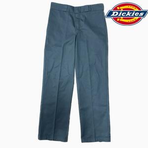 美品 旧タグ 90s 00s USA Dickies ディッキーズ 32×30 874 チャコール グレー チノ ワーク パンツ ブラック チビタグ アメリカ製 Vintage