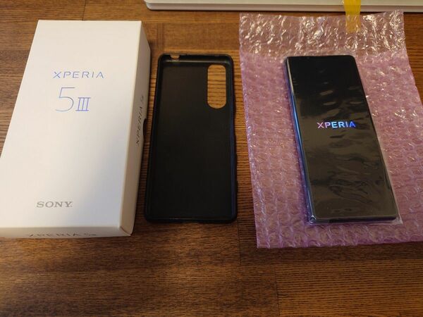 Xperia 5 III XQ-BQ42 6.1インチ メモリー8GB ストレージ256GB ブラック　SIMフリー