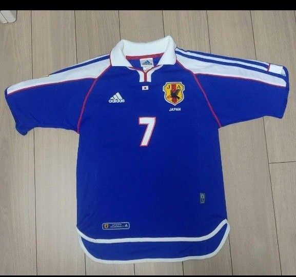 【レア】 サッカー日本代表 ユニフォーム 中田 2001年モデル コンフェデレーションズカップ