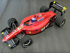 Ferrari 641/2 （F190） A.プロスト ボディ 前後ウイング リヤウイング2種付 電光石火Eternal搭載仕様 フェラーリ 641/2 （F190）美中古品